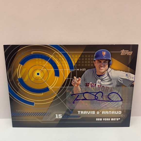 2014 Topps Travis D’Arnaud Mets Auto #TA-TD (004) - Picture 1 of 2